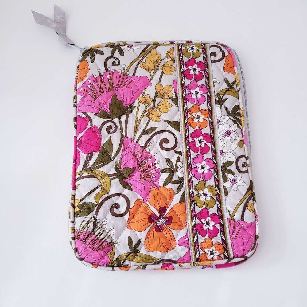 Vera Bradley Floral Quilted Zipper Case